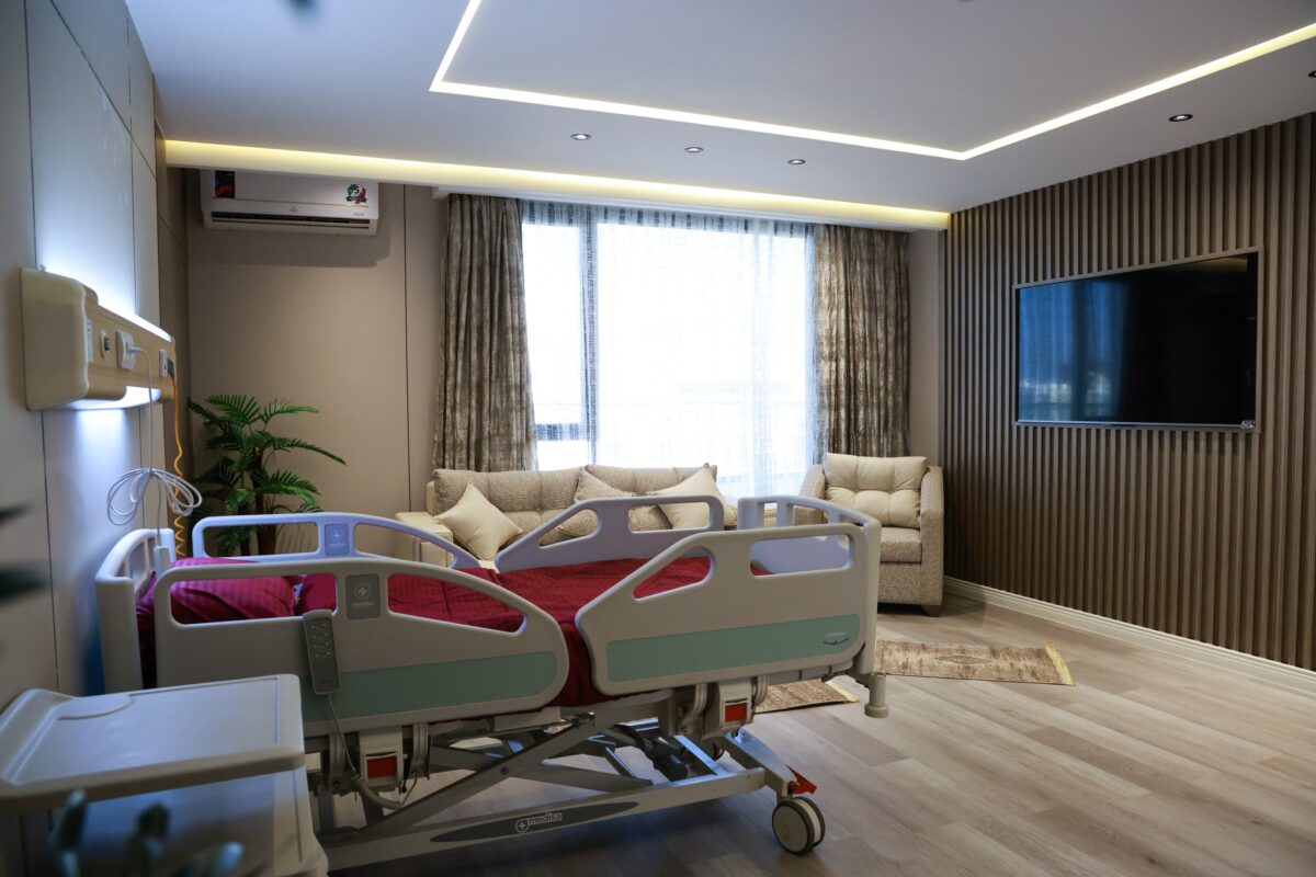 غرف أيواء خاصة vip متوفرة في مستشفى فينيسيا